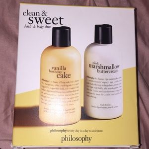 Clean & sweet bath &body duo. Philosophy